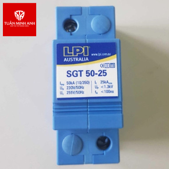 Cắt sét đường nguồn SGT50-25 và SST 150